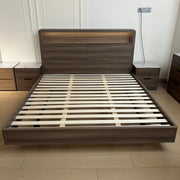INSATO Barina King Bed-Urban Walnut discounted furniture in Adelaide