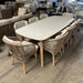 GOODUSD Mali 9 Pce Outdoor Dining Suite discounted furniture in Adelaide