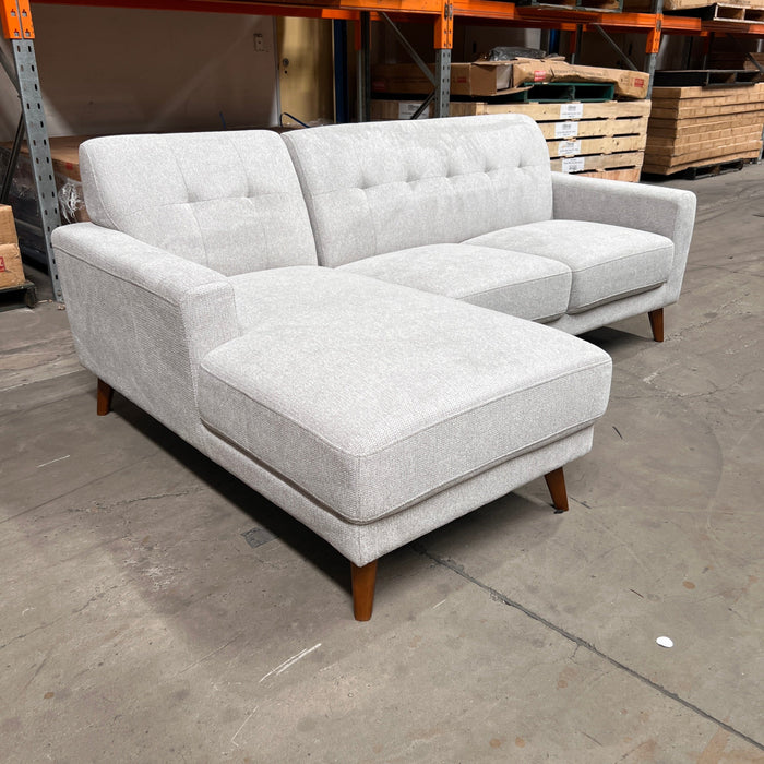 CORAL Alma 3 Seat Sofa Chaise LHF-Glacier discounted furniture in Adelaide