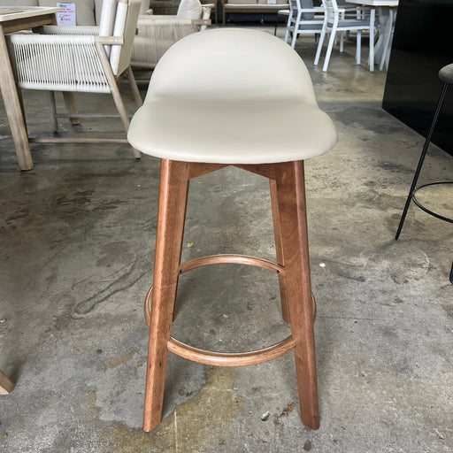 DIAMOND Caufield Stool-Light Walnut Clay discounted furniture in Adelaide
