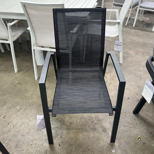 GOODUSD Picque Dining Chair Gunmetal discounted furniture in Adelaide