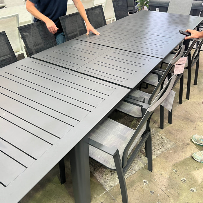 GOODUSD Picque Outdoor Extension Table-Gunmetal discounted furniture in Adelaide