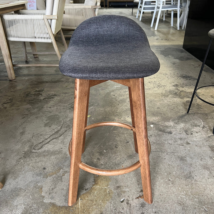 DIAMOND Caufield Stool-Light Walnut Espresso discounted furniture in Adelaide