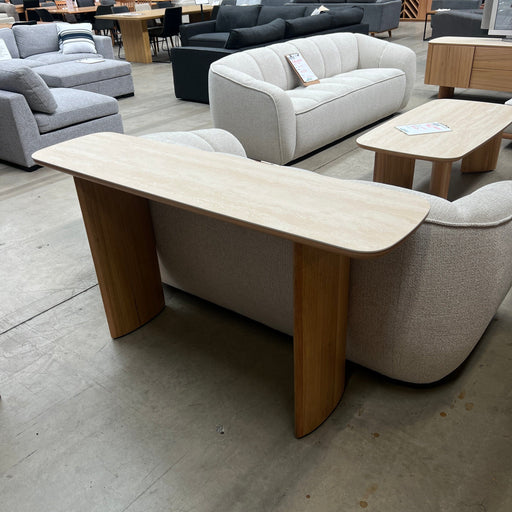 CORAL Lilly Hall Table Sintered Stone discounted furniture in Adelaide