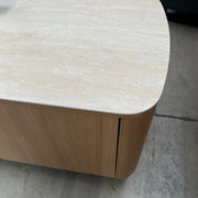 CORAL Lilly TV Unit Sintered Stone discounted furniture in Adelaide