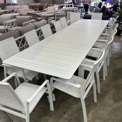 GOODUSD Picque Outdoor Extension Table-White discounted furniture in Adelaide