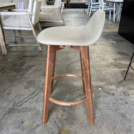 DIAMOND Caufield Stool-Light Walnut Clay discounted furniture in Adelaide