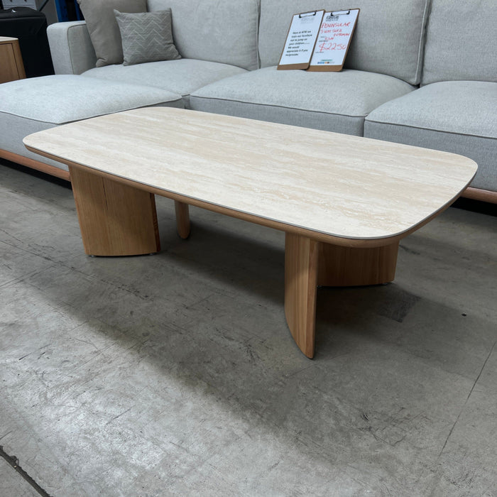 CORAL Lilly Coffee Table Sintered Stone discounted furniture in Adelaide