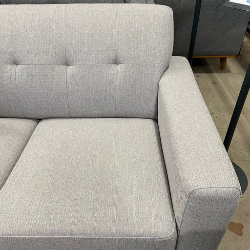 CORAL Alma 3 seat sofa chaise RHF -Zander Grey discounted furniture in Adelaide