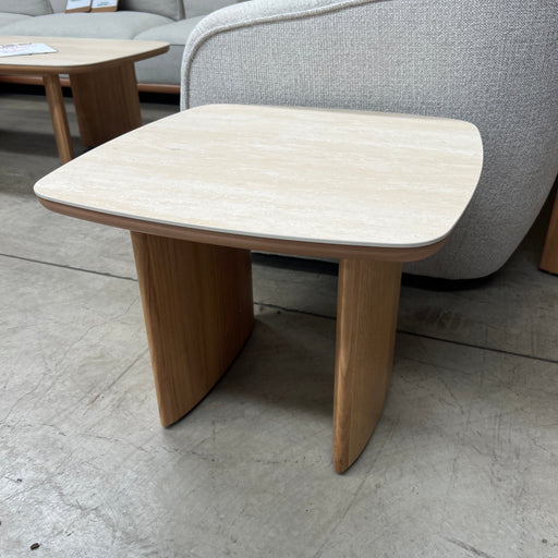 CORAL Lilly Lamp Table Sintered Stone discounted furniture in Adelaide