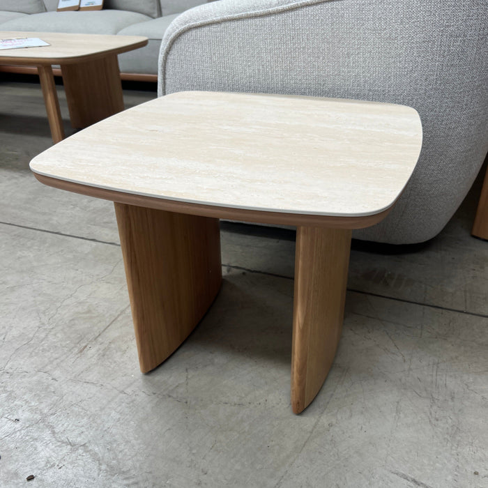 CORAL Lilly Lamp Table Sintered Stone discounted furniture in Adelaide