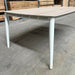 GOODUSD Alfie Dining Table 220cm-Wood Look White discounted furniture in Adelaide