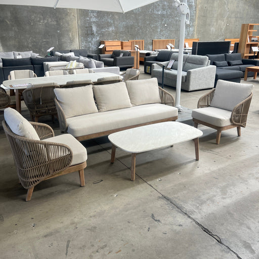 GOODUSD Mali 4Pce Outdoor Lounge discounted furniture in Adelaide