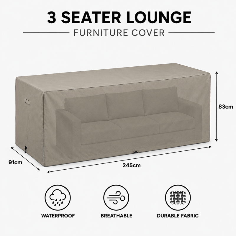 Outdoor Furniture Cover 3 Seat Lounge