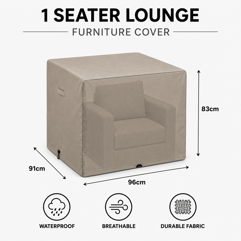 Outdoor Furniture Cover 1 Seat Lounge