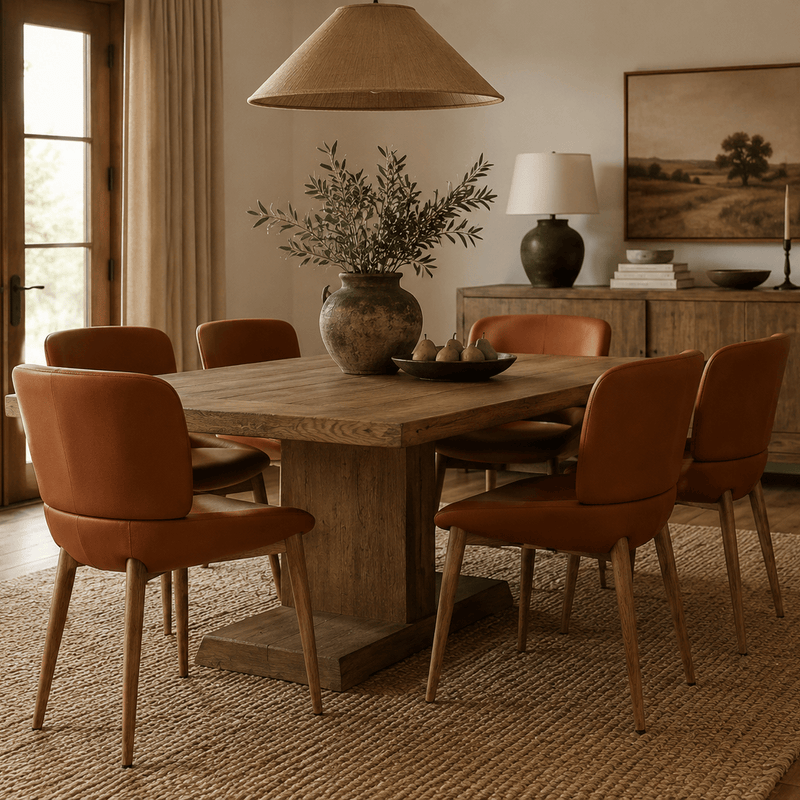 FOSHXTEN Tenby Dining Chair-Tan discounted furniture in Adelaide