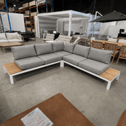 GOODUSD Verona Corner Lounge-White discounted furniture in Adelaide