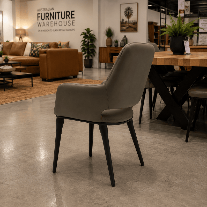 FOSHXTEN Sorbet Dining Chair-Dark Grey discounted furniture in Adelaide