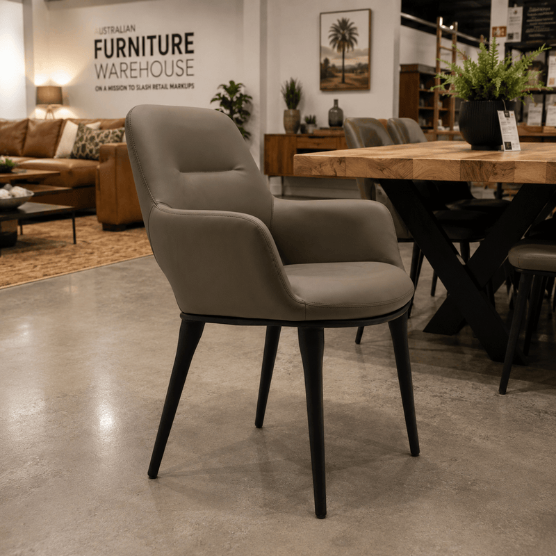 FOSHXTEN Sorbet Dining Chair-Dark Grey discounted furniture in Adelaide
