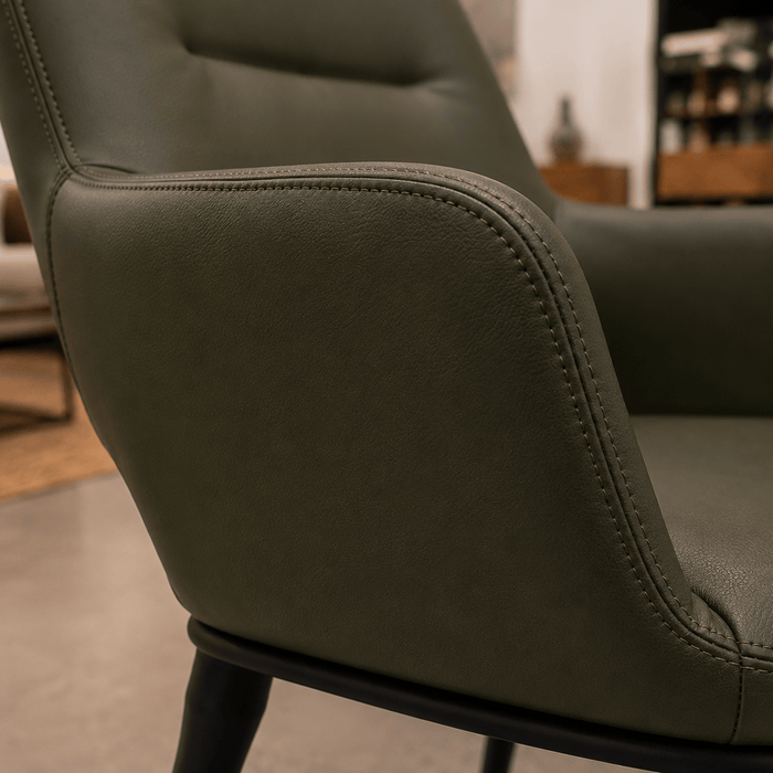 FOSHXTEN Sorbet Dining Chair-Olive Green discounted furniture in Adelaide