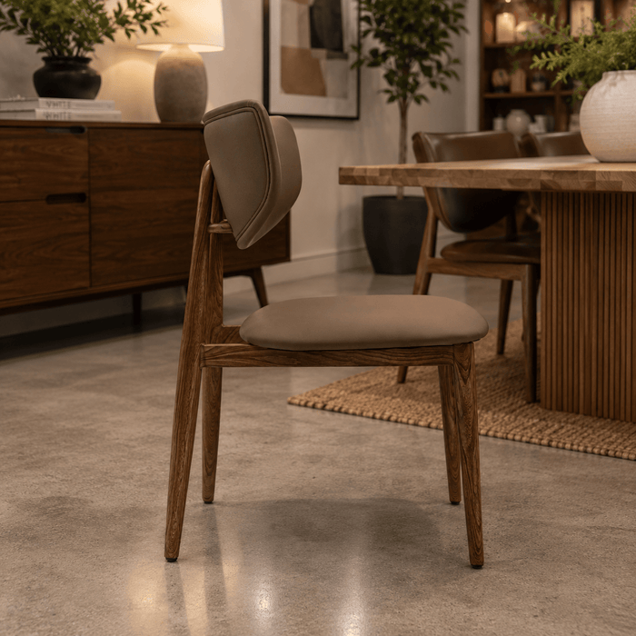 FOSHXTEN Felix Dining Chair-Latte discounted furniture in Adelaide
