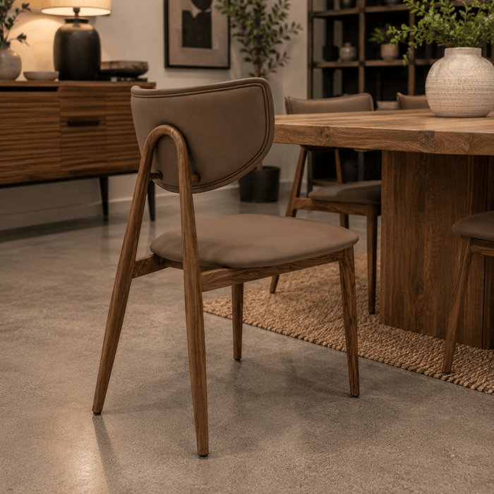 FOSHXTEN Felix Dining Chair-Latte discounted furniture in Adelaide