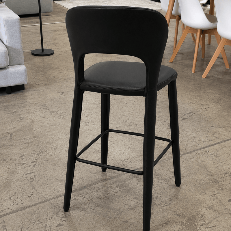 FOSHXTEN Maeve Bar Stool-Black discounted furniture in Adelaide