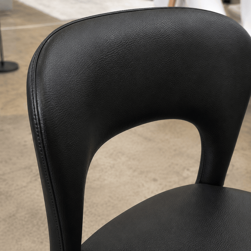 FOSHXTEN Maeve Bar Stool-Black discounted furniture in Adelaide