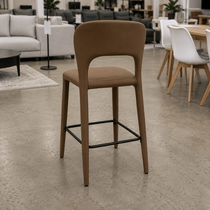 FOSHXTEN Maeve Bar Stool-Latte discounted furniture in Adelaide
