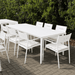 GOODUSD Jackson 9 Pce Dining Suite-White discounted furniture in Adelaide