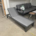 GOODUSD Elba Sunlounge With Cushion-Gunmetal discounted furniture in Adelaide