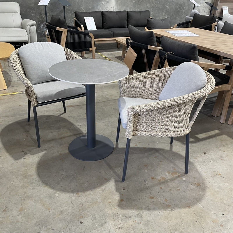 GOODUSD Dome Bistro/Casita 3pce Chat Set-Gunmeta discounted furniture in Adelaide