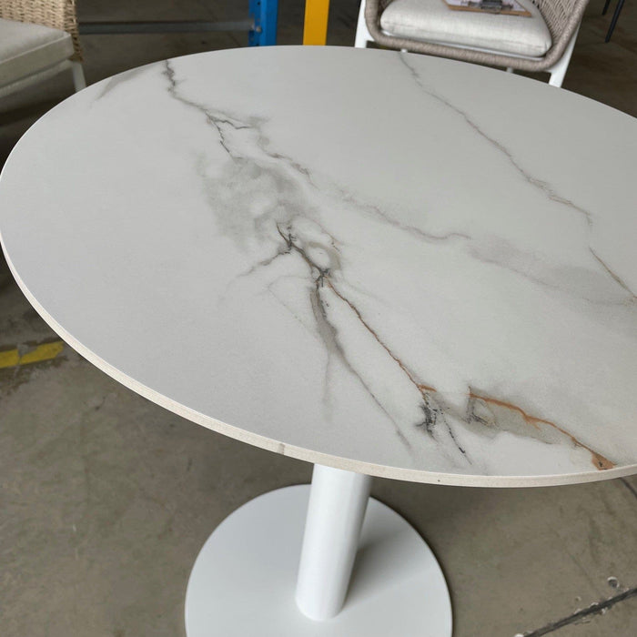GOODUSD Dome Bistro Table- White discounted furniture in Adelaide