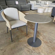 GOODUSD Dome Bistro Table- Gunmetal discounted furniture in Adelaide