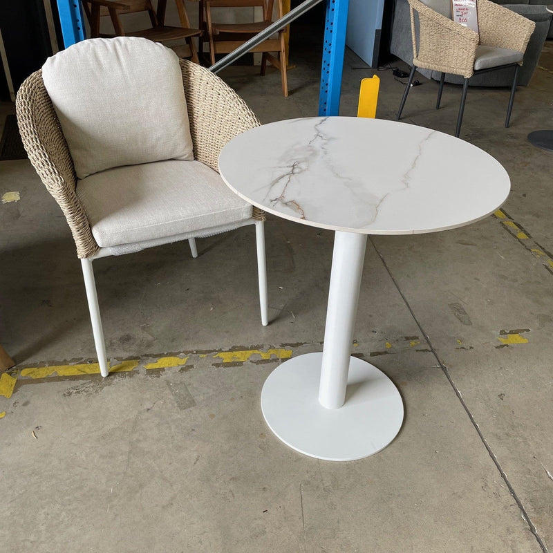 GOODUSD Dome Bistro Table- White discounted furniture in Adelaide