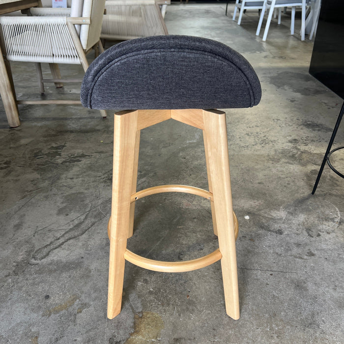 DIAMOND Caufield Stool-Natural Espresso Seat discounted furniture in Adelaide