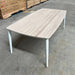 GOODUSD Alfie Dining Table 220cm-Wood Look White discounted furniture in Adelaide