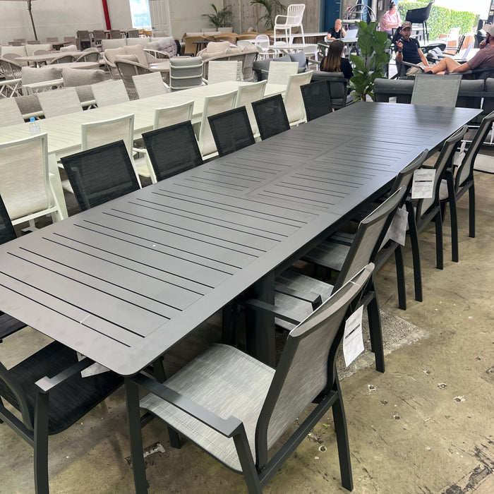 GOODUSD Picque Outdoor Extension Table-Gunmetal discounted furniture in Adelaide