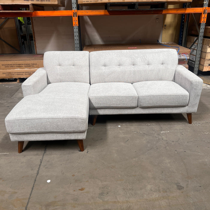 CORAL Alma 3 Seat Sofa Chaise LHF-Glacier discounted furniture in Adelaide