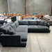 EASCOAST Ritz Corner Sofa -Charcoal discounted furniture in Adelaide