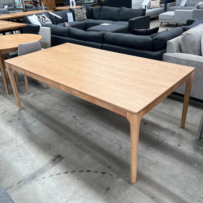 TASTE Logan Table - Oak Veneer 210cm discounted furniture in Adelaide