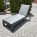 GOODUSD Lucca Sunlounge Gunmetal discounted furniture in Adelaide