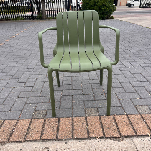 TASTE Lenny Chair With Arms-Green discounted furniture in Adelaide