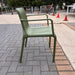 TASTE Lenny Chair With Arms-Green discounted furniture in Adelaide