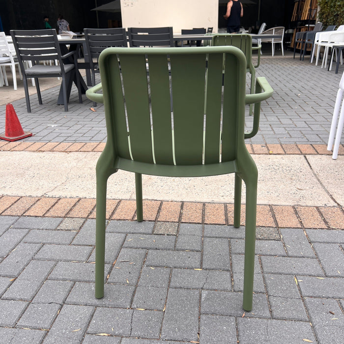 TASTE Lenny Chair With Arms-Green discounted furniture in Adelaide
