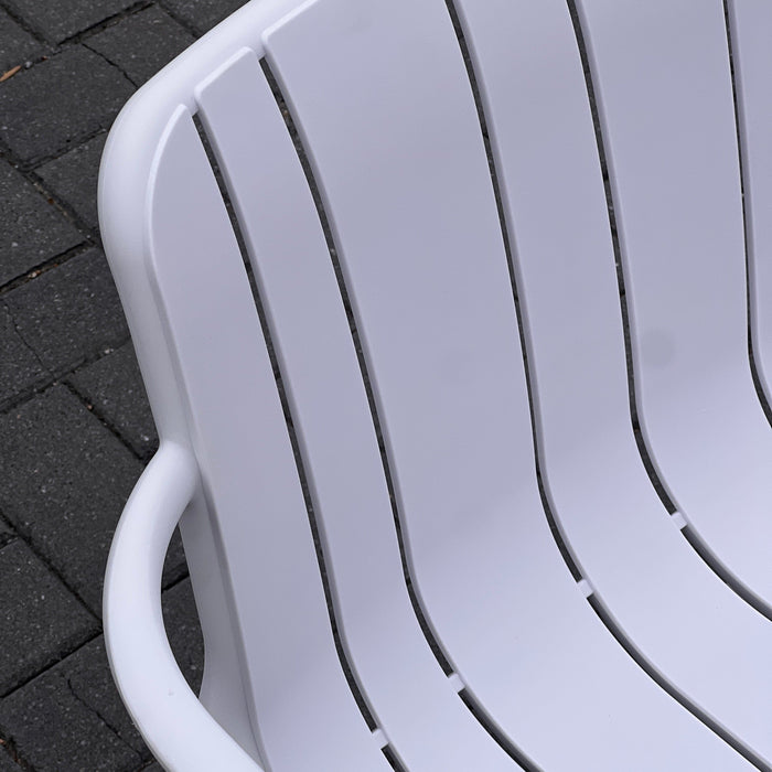 TASTE Lenny Chair With Arms-White discounted furniture in Adelaide