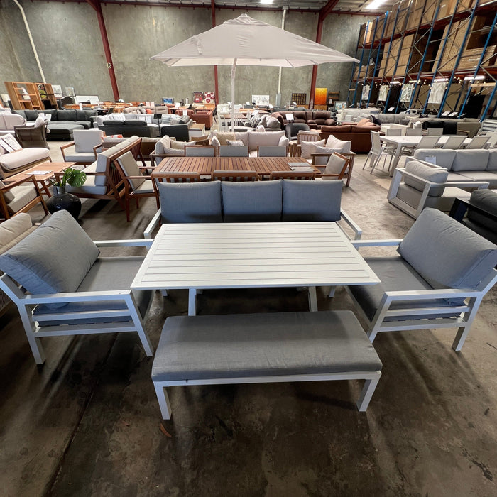 GOODUSD Mantua 5pce Low Dining Suite discounted furniture in Adelaide