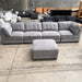 CORAL Malta 5Pce Modular-Pewter discounted furniture in Adelaide
