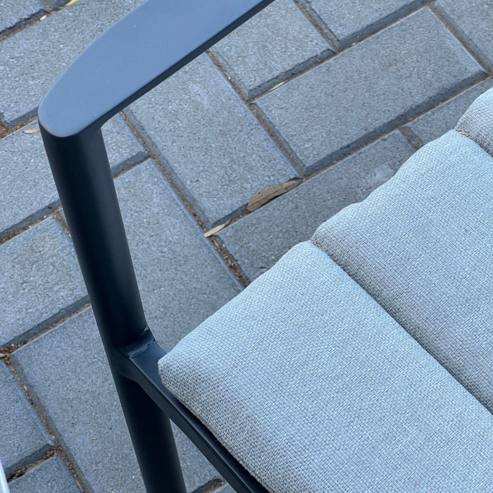 GOODUSD Dome Bistro 3 Pce Set - Gunmetal discounted furniture in Adelaide