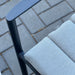 GOODUSD Dome Bistro 3 Pce Set - Gunmetal discounted furniture in Adelaide